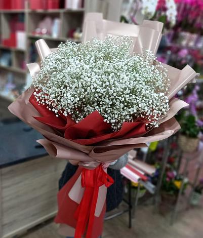 Букет цветов из: Гипсофила в Парауле