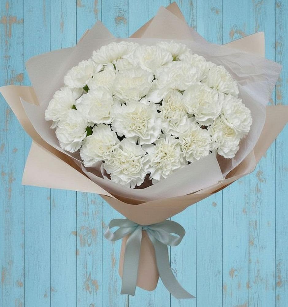 Букет цветов из: Гвоздики в Парауле