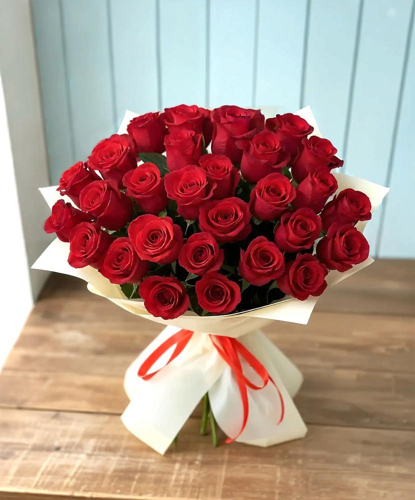 Букет 29 Красных роз в Парауле