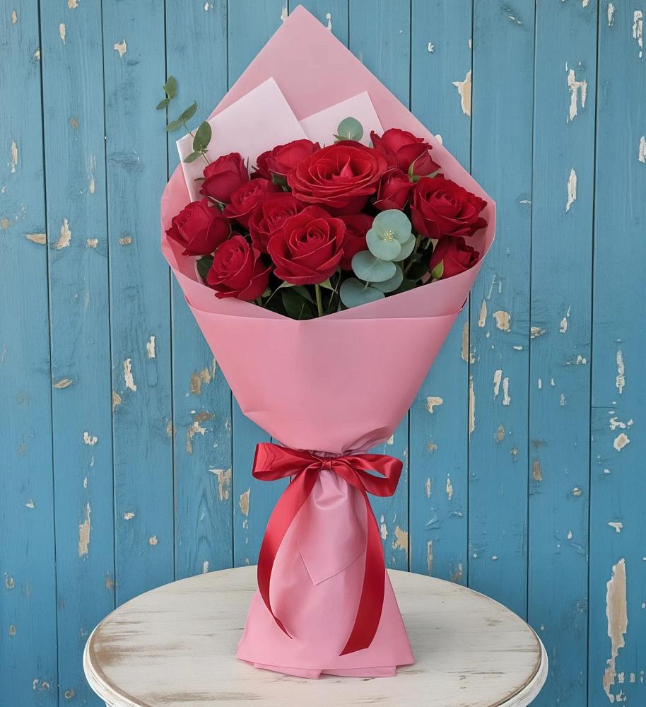 Букет цветов из: Розы в Парауле