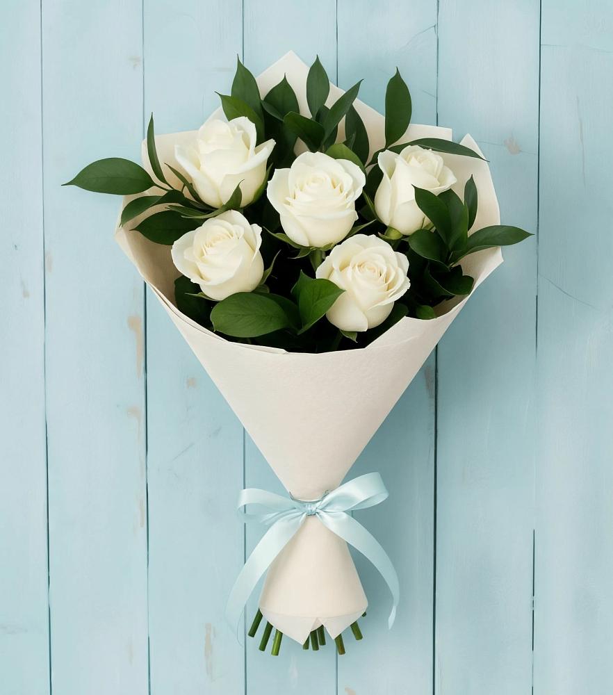 Букет цветов из: Розы в Парауле