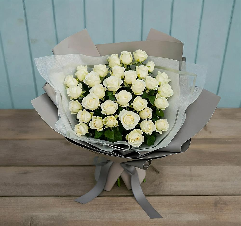 Букет Белоснежная нежность в Парауле