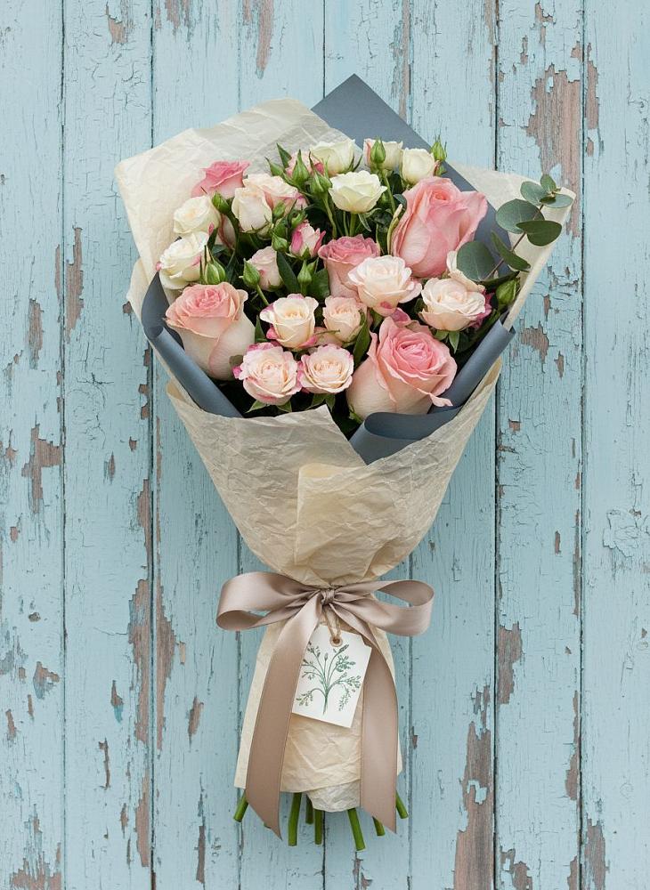 Букет цветов из: Розы в Парауле