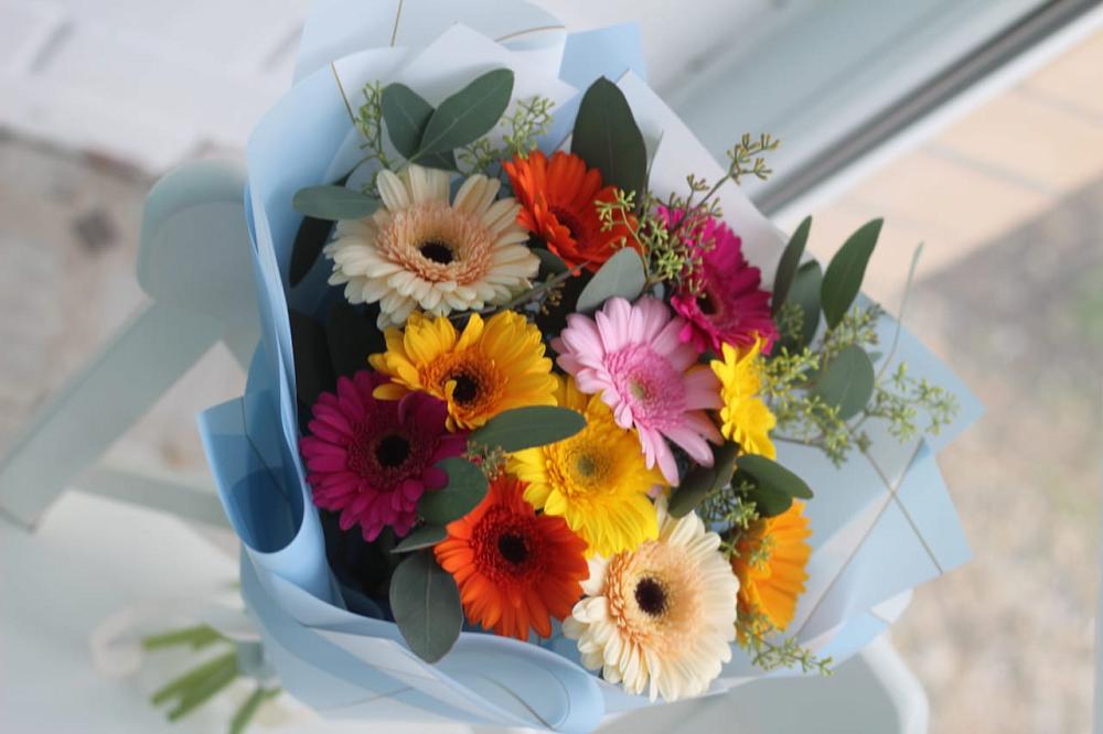 Букет цветов из: Герберы в Парауле