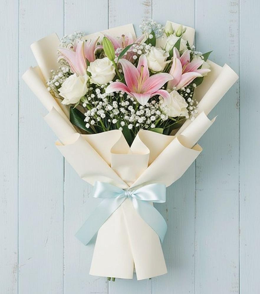 Букет цветов из: Лилии в Парауле