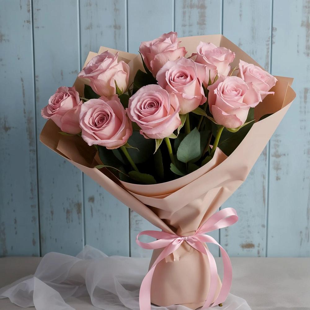 Букет цветов из: Розы в Парауле