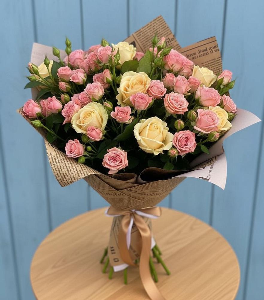 Букет цветов из: Розы в Парауле