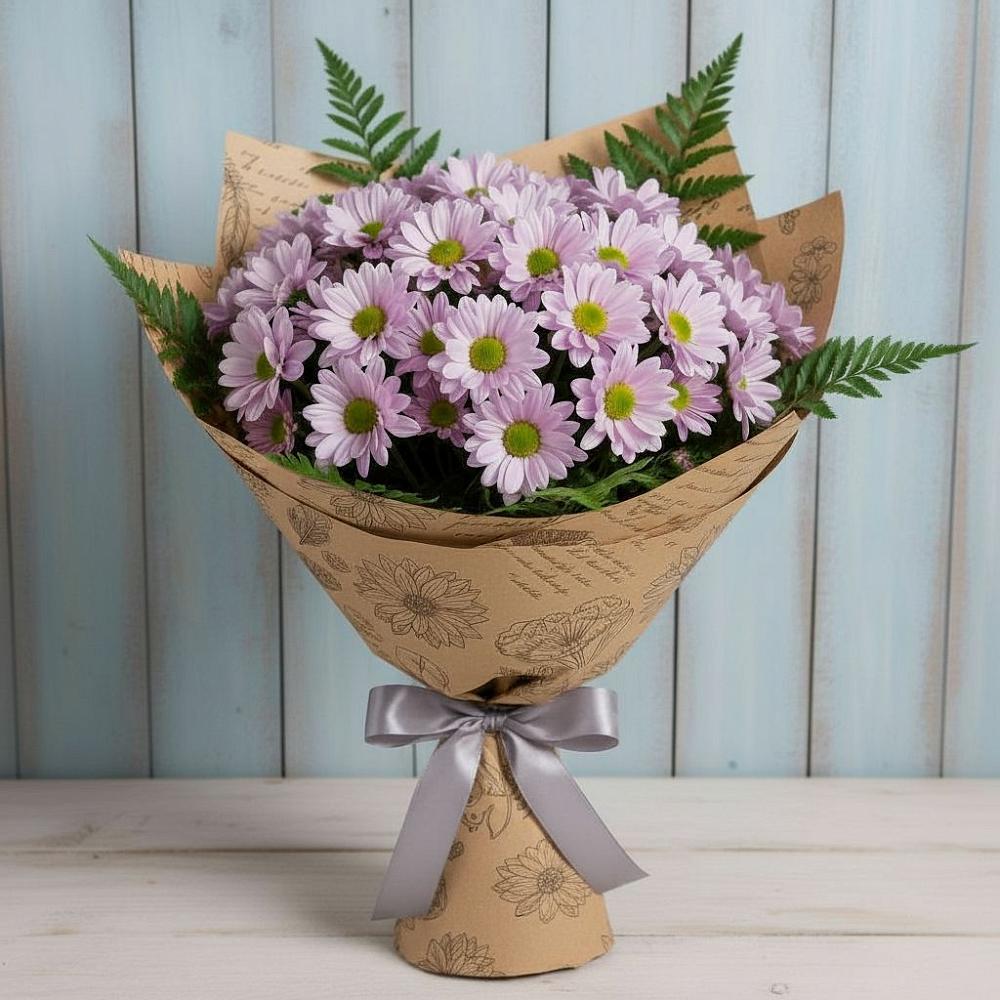 Букет цветов из: Хризантемы в Парауле