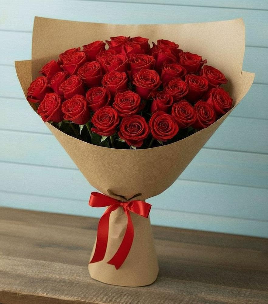 Букет Красные розы Милано в Парауле