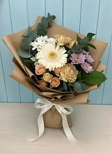 Букет цветов из:  Герберы и Хризантемы в Парауле