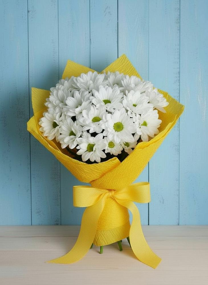 Букет цветов из: Хризантемы в Парауле