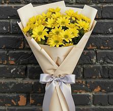 Букет цветов из:  Хризантемы в Парауле