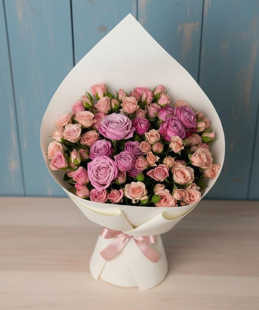 Букет цветов из: Розы в Парауле