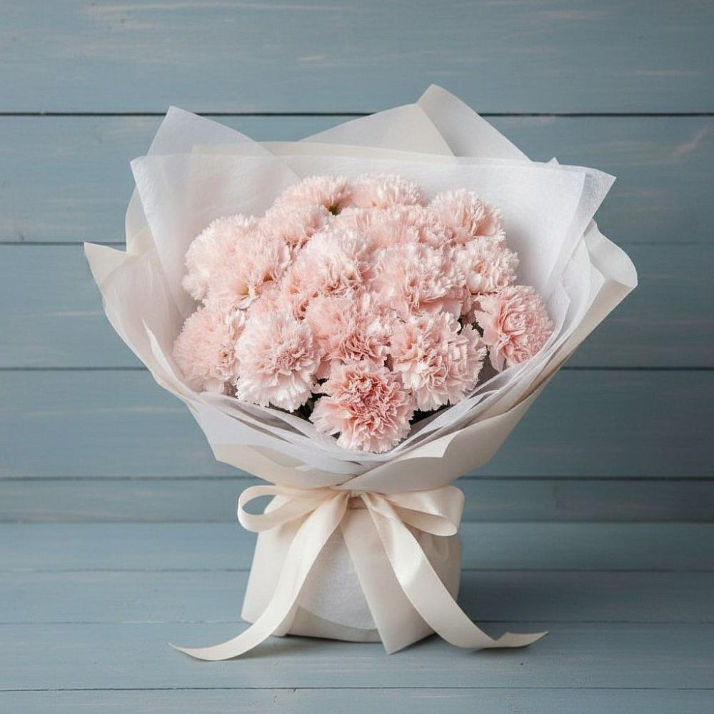 Букет цветов из: Гвоздики в Парауле