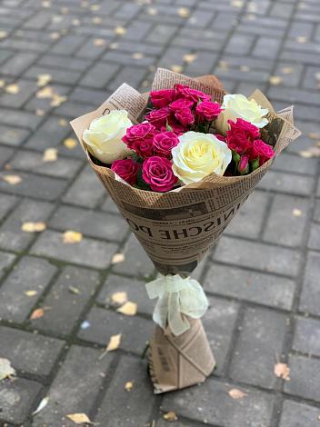 Букет цветов из: Розы в Парауле