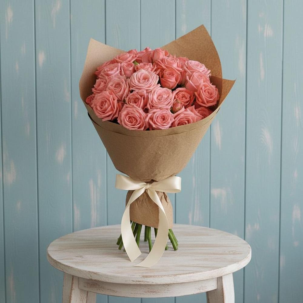 Букет цветов из: Розы в Парауле